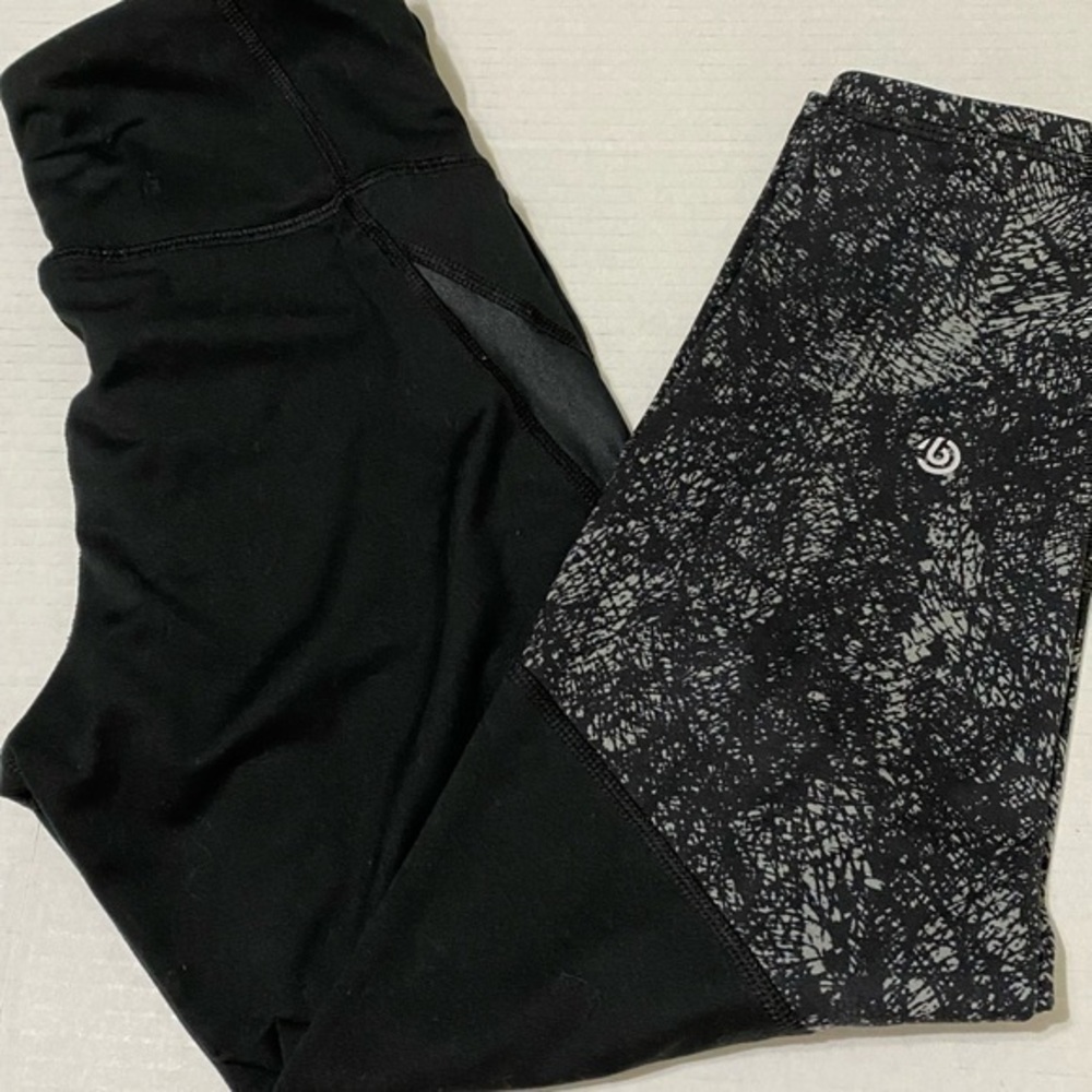 Champion Athletic Black Gray Ombre Legging size XS